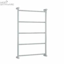 Thermogroup USS69 Straight Round Non-Heated Ladder Towel Rail 610*925*95mm