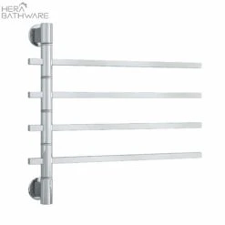 Thermogroup USV35 Straight Square Swivel Non-Heated Towel Rail 600*540*99mm