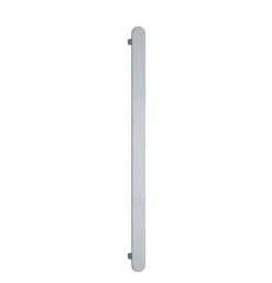 Thermogroup VP900BR Horizon Blue Straight Round Vertical Single Heated Towel Rail-W142xH900xD100mm