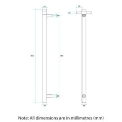 Thermogroup VS900SH Square Vertical Single Bar Heated Towel Rail 7 Thermogroup VS900SH Square Vertical Single Bar Heated Towel Rail -HERA BATHWARE thermogroup vs900sh square vertical single bar heated towel railchromeheated towel railthermogroup 445668