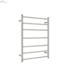 Towel Ladders -HERA BATHWARE towel laddersbrushed nickelheated towel railnero tapware 642480