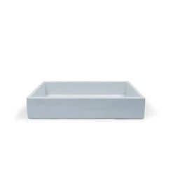 Trough Basin - Surface Mount -HERA BATHWARE trough basin surface mountpowder bluenood co 898045