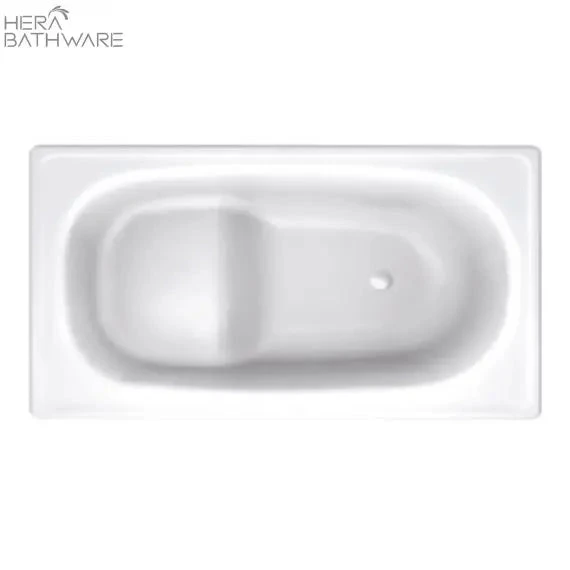 Ultra Compact Shower Bath With Seat 1050mm Enamelled Steel 1 Ultra Compact Shower Bath With Seat 1050mm Enamelled Steel