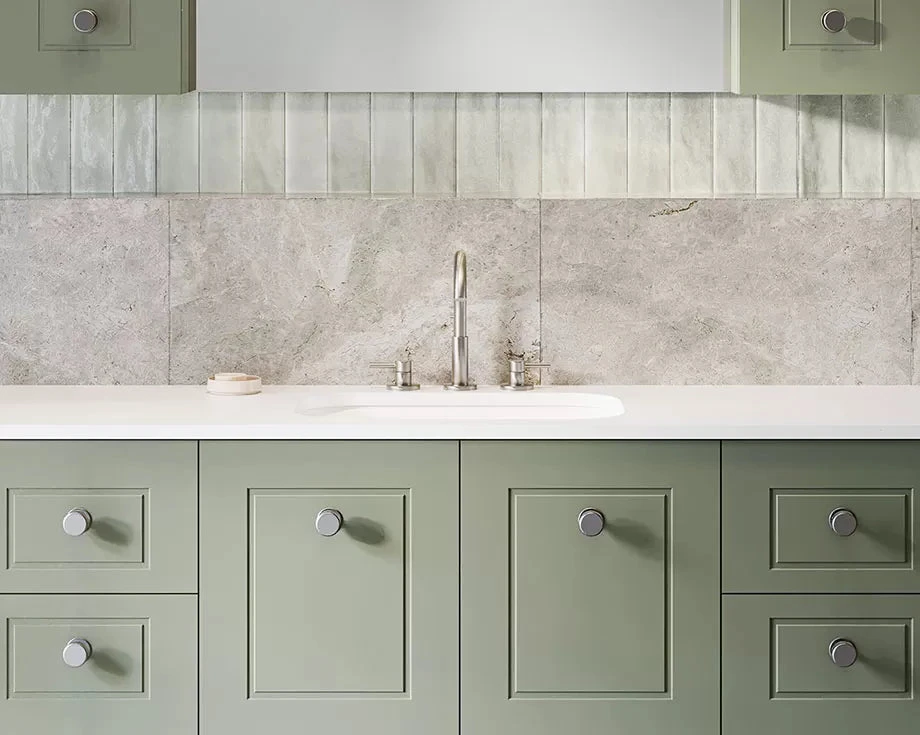 Undermount Minieral Composite Basins With Silksurface Stone Top| Timberline 5 Undermount Minieral Composite Basins With Silksurface Stone Top| Timberline - Image 5