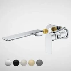 URBANE II 180mm Wall Basin / Bath Trim Kit - Round Cover Plate