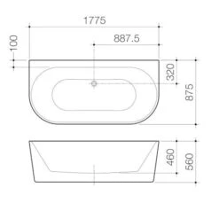 URBANE II Back To Wall Glossy White | Caroma 7 URBANE II Back To Wall Glossy White | Caroma -HERA BATHWARE urbane ii back to wall glossy white caromagloss white1400mmbathtubcaroma 546359
