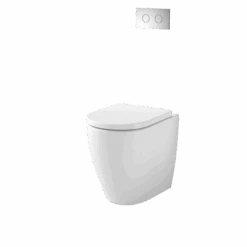 URBANE II Cleanflush® Compact Invisi Series II® Wall Faced Toilet Suite -HERA BATHWARE urbane ii cleanflush compact invisi series ii wall faced toilet suitegloss whitetoiletcaroma 136035