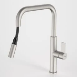 URBANE II Pull Out Sink Mixerr | CAROMA -HERA BATHWARE urbane ii pull out sink mixerr caromabrushed nickelkitchen mixercaroma 393943