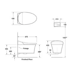 Veil Integrated Wall Hung Smart Toilet | Kohler 9 Veil Integrated Wall Hung Smart Toilet | Kohler -HERA BATHWARE veil integrated wall hung toiletkohler 443526