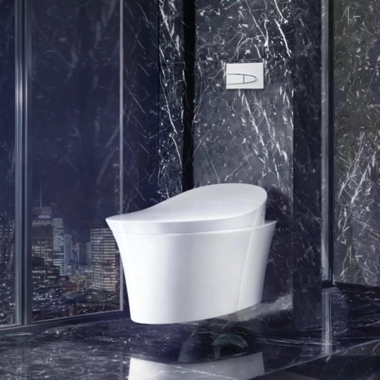 Veil Integrated Wall Hung Smart Toilet | Kohler 4 Veil Integrated Wall Hung Smart Toilet | Kohler - Image 4