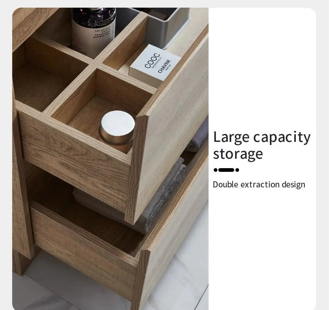 Venezia Free Standing Timber Look Vanity 1200mm 3 Venezia Free Standing Timber Look Vanity 1200mm - Image 3