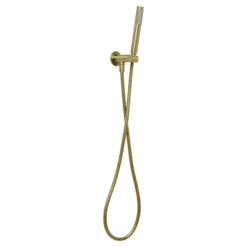 Venezia Hand Shower With Wall Bracket -HERA BATHWARE venezia hand shower with wall bracketbrushed brassshower railsjohnson suisse 416037