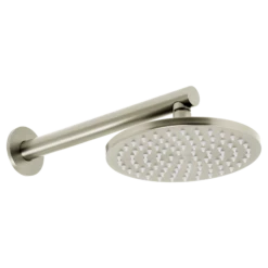 Venezia Overhead Rain Shower With 300mm Wall Arm 9 Venezia Overhead Rain Shower With 300mm Wall Arm -HERA BATHWARE venezia overhead rain shower with 300mm wall armbrushed nickelshower armjohnson suisse 239640