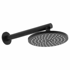 Venezia Overhead Rain Shower With 300mm Wall Arm 7 Venezia Overhead Rain Shower With 300mm Wall Arm -HERA BATHWARE venezia overhead rain shower with 300mm wall armmatte blackshower armjohnson suisse 646537