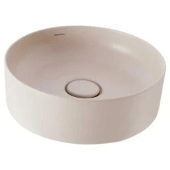 Venezia Round Countertop Vessel 390*390mm -HERA BATHWARE venezia round countertop vessel 390390mmsandbasinjohnson suisse 764799