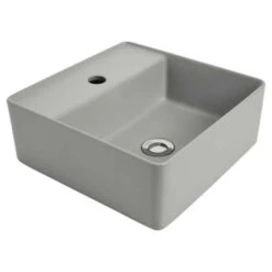 Venezia Square Countertop Basin 350x350mm 10 Venezia Square Countertop Basin 350x350mm -HERA BATHWARE venezia square countertop basin 350x350mmchrome pop upashbasinjohnson suisse 616104