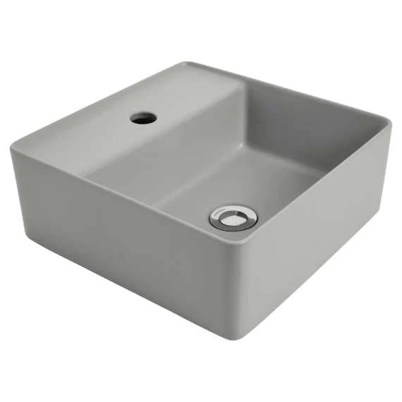 Venezia Square Countertop Basin 350x350mm 3 Venezia Square Countertop Basin 350x350mm - Image 3