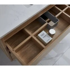 Venezia Wall Hung Timber Look Vanity 750mm -HERA BATHWARE venezia wall hung timber look vanity 750mmvanitieslouis marco 330707