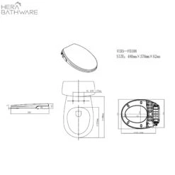 Vera - Non-Electric Bidet FB108 11 Vera - Non-Electric Bidet FB108 -HERA BATHWARE vera non electric bidet fb108toiletlafeme 305045