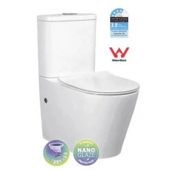 VERA Tornado Rimless Back To Wall Toilet Suite -HERA BATHWARE vera tornado rimless back to wall toilet suitegloss whitetoiletbest bm 177781