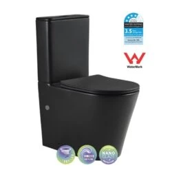 VERA Tornado Rimless Back To Wall Toilet Suite