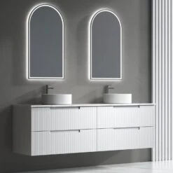 Verona Mark II Wall Hung Vanity 600-1800mm -HERA BATHWARE verona mark ii wall hung vanity 600 1800mmcabinet only1800mm doublevanitiesaulic 698176