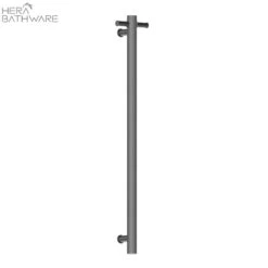 Vertical Heated Towel Rails 13 Vertical Heated Towel Rails -HERA BATHWARE vertical heated towel railsgraphiteheated towel railnero tapware 224267