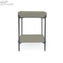 Vesl Rectangle Basin - Stand -HERA BATHWARE vesl rectangle basin standmorning mistnood co 218283