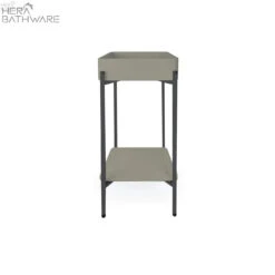 Vesl Square Basin - Stand -HERA BATHWARE vesl square basin standmorning mistnood co 347870