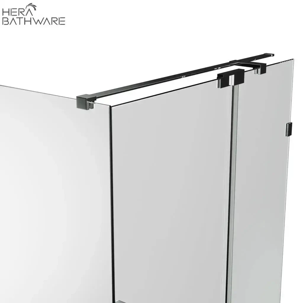 Violet 10mm Frameless Pivot Standard Size Front & Return Set | Convex 2 Violet 10mm Frameless Pivot Standard Size Front & Return Set | Convex - Image 2