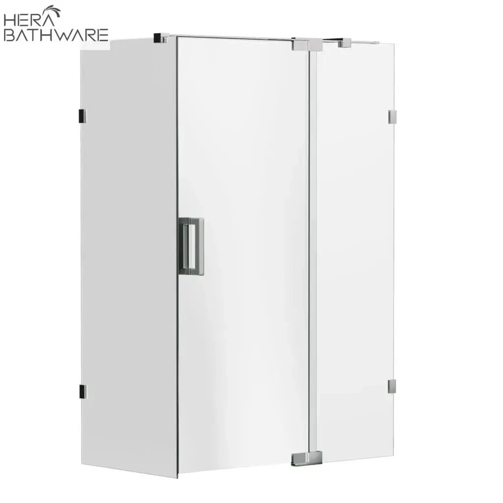 Violet 10mm Frameless Pivot Standard Size Front & Return Set | Convex 1 Violet 10mm Frameless Pivot Standard Size Front & Return Set | Convex