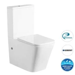 X-CUBE RIMLESS TOILET SUITE - R&T Cistern