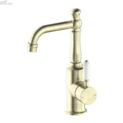 YORK Basin Mixer 14 YORK Basin Mixer -HERA BATHWARE york basin mixerwhite porcelainaged brassbasin mixernero tapware 486146