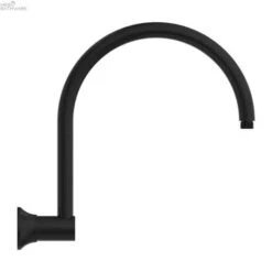 YORK Shower Arm -HERA BATHWARE york shower armmatte blackshower armnero tapware 871397