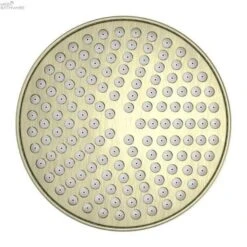 YORK Shower Head 200mm -HERA BATHWARE york shower head 200mmaged brassshower headnero tapware 615566