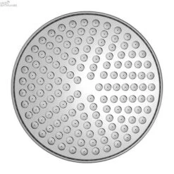 YORK Shower Head 200mm -HERA BATHWARE york shower head 200mmchromeshower headnero tapware 464233