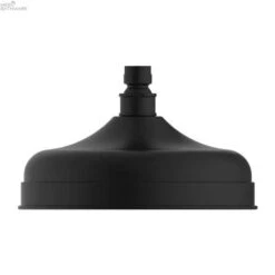 YORK Shower Head 200mm -HERA BATHWARE york shower head 200mmmatte blackshower headnero tapware 526206