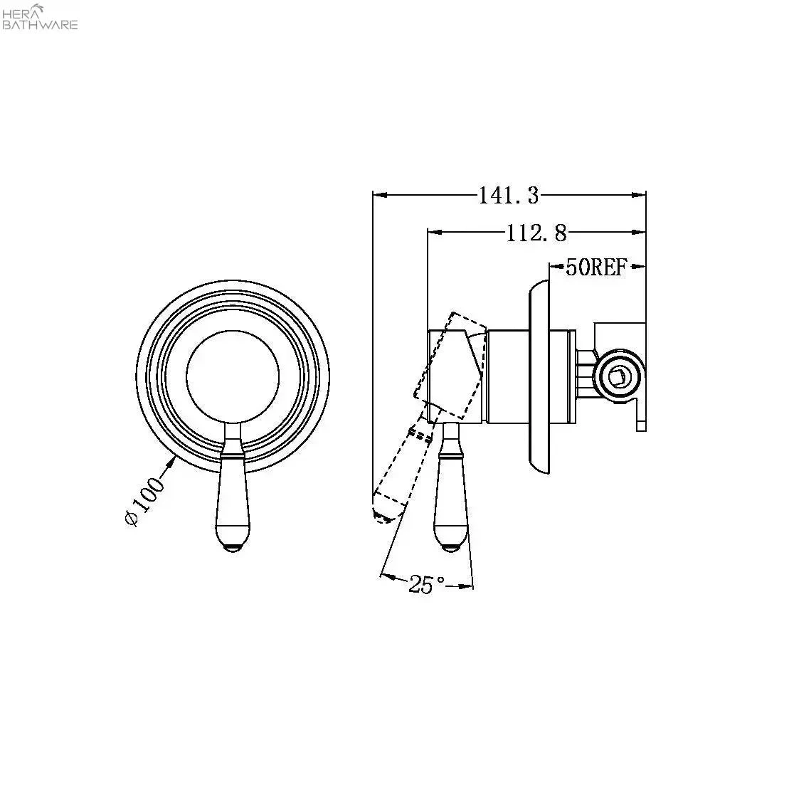 YORK Shower Mixer 3 YORK Shower Mixer - Image 3