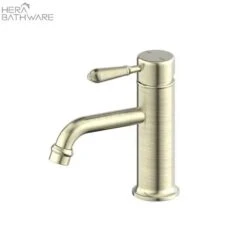 York Straight Basin Mixer 16 York Straight Basin Mixer -HERA BATHWARE york straight basin mixerdefaultaged brassbasin mixernero tapware 428086