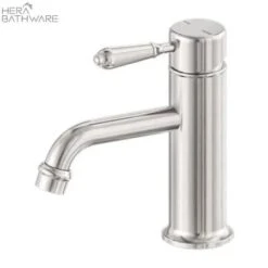 York Straight Basin Mixer 13 York Straight Basin Mixer -HERA BATHWARE york straight basin mixerdefaultbrushed nickelbasin mixernero tapware 841842