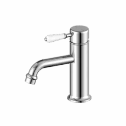 York Straight Basin Mixer 15 York Straight Basin Mixer -HERA BATHWARE york straight basin mixerwhite porcelainchromebasin mixernero tapware 463476