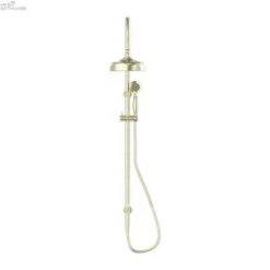 YORK Twin Shower -HERA BATHWARE york twin showermetalaged brassshower setnero tapware 849944