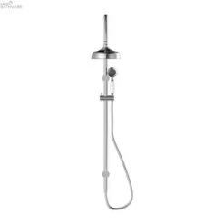 YORK Twin Shower -HERA BATHWARE york twin showerwhite porcelainchromeshower setnero tapware 760135