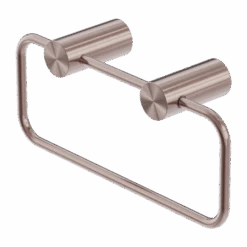 Zen SS316L Outdoor Hand Towel Rail -HERA BATHWARE zen ss316l outdoor hand towel railbrushed bronzeshower shelfnero tapware 595939