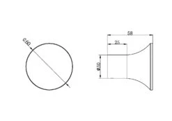 Zen SS316L Outdoor Robe Hook 7 Zen SS316L Outdoor Robe Hook -HERA BATHWARE zen ss316l outdoor robe hookbrushed goldshower shelfnero tapware 533563