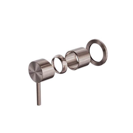 Zen SS316L Wall Basin/Bath Seperate Mixer 185mm/230mm Spout (Trim Kits Only) 4 Zen SS316L Wall Basin/Bath Seperate Mixer 185mm/230mm Spout (Trim Kits Only) - Image 4