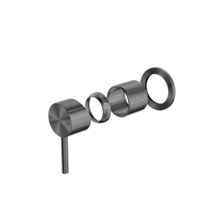 Zen SS316L Wall Basin/Bath Seperate Mixer 185mm/230mm Spout (Trim Kits Only) 2 Zen SS316L Wall Basin/Bath Seperate Mixer 185mm/230mm Spout (Trim Kits Only) - Image 2