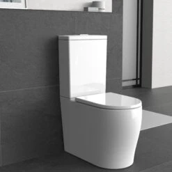 Zeus Rimless Tornado Toilet Suite | CETO