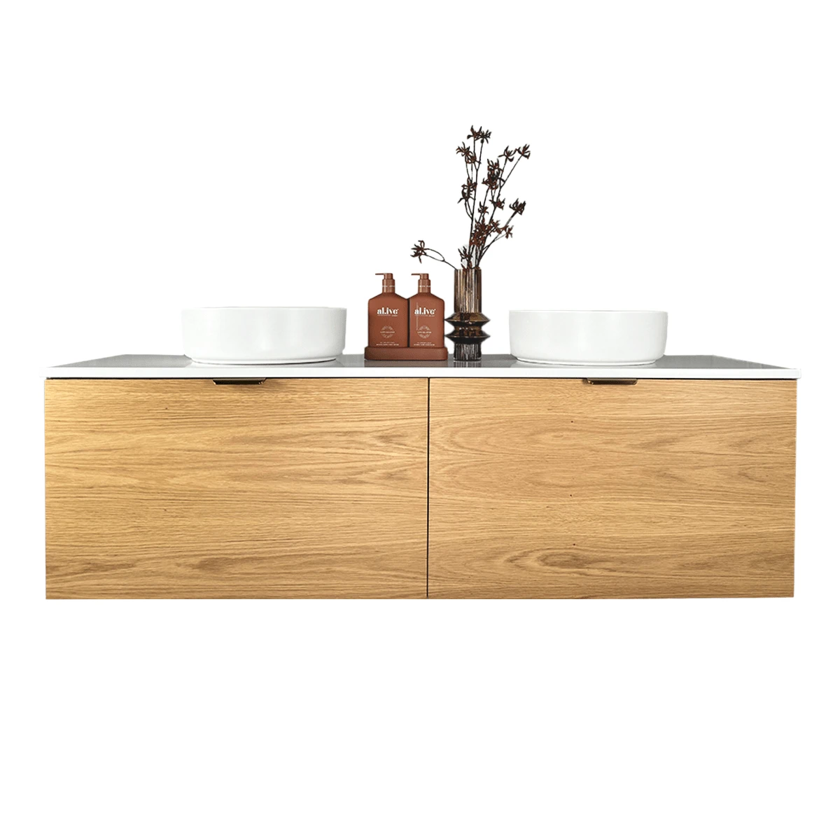Zoe Veneer Vanity Cabinet Only | Fifth Avenue 6 Zoe Veneer Vanity Cabinet Only | Fifth Avenue - Image 6
